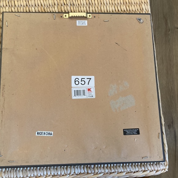 Mirror framed with Floral Picture in Middle Paris - Picture 7 of 9